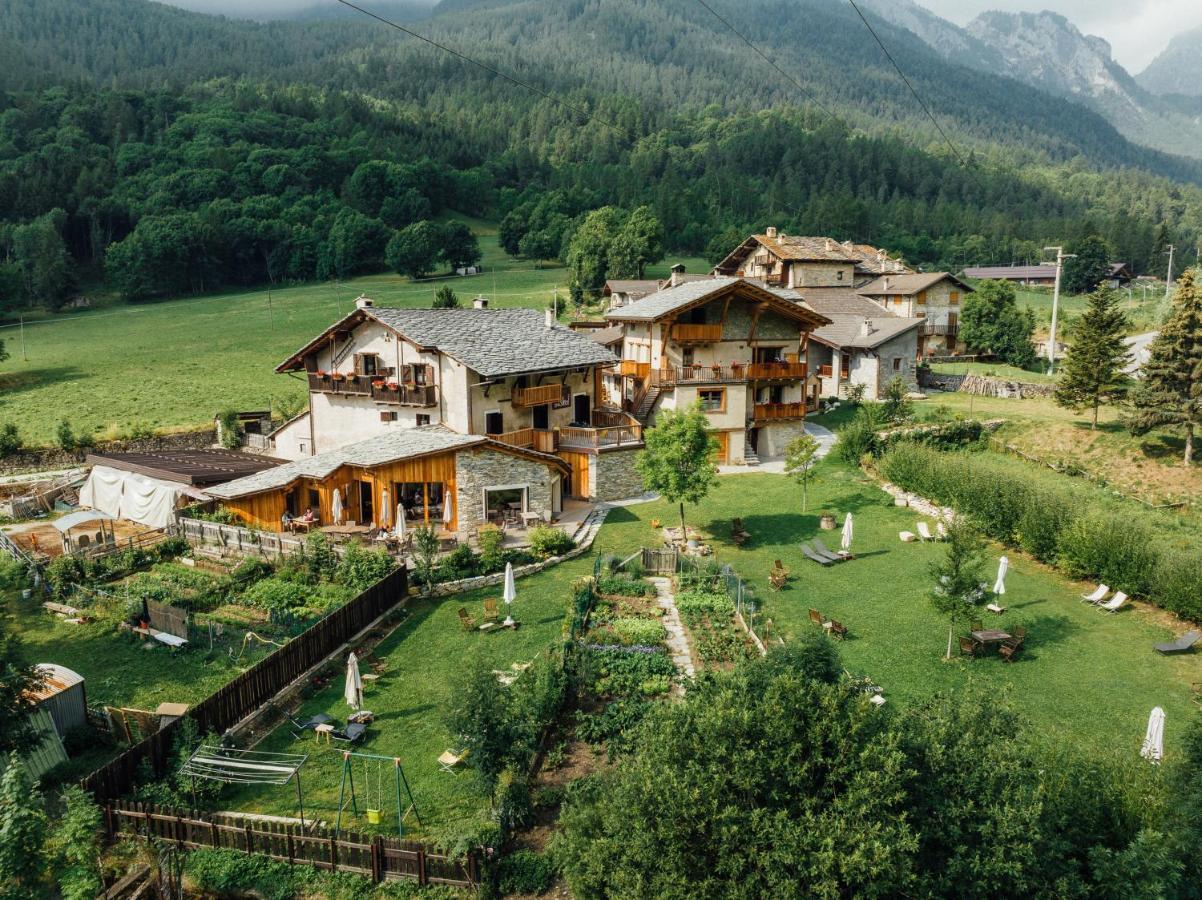 Albergo Locanda Mistral Acceglio Ngoại thất bức ảnh